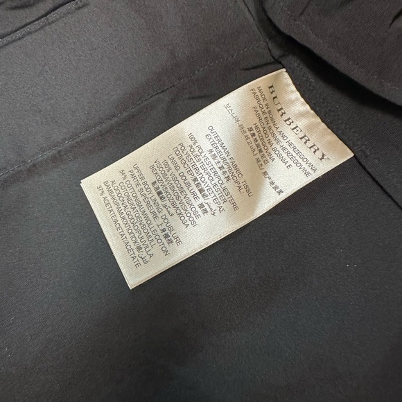 Burberry Knightsdale Double-Breasted Trench Coat Rain Jacket - Size 4 - Picture 9 of 11